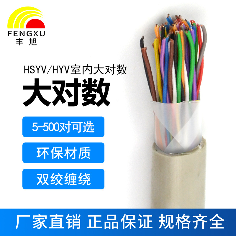 廠家直銷室內(nèi)大對(duì)數(shù)通信電纜室內(nèi)電話線25對(duì)50對(duì)100對(duì)無氧銅銅芯